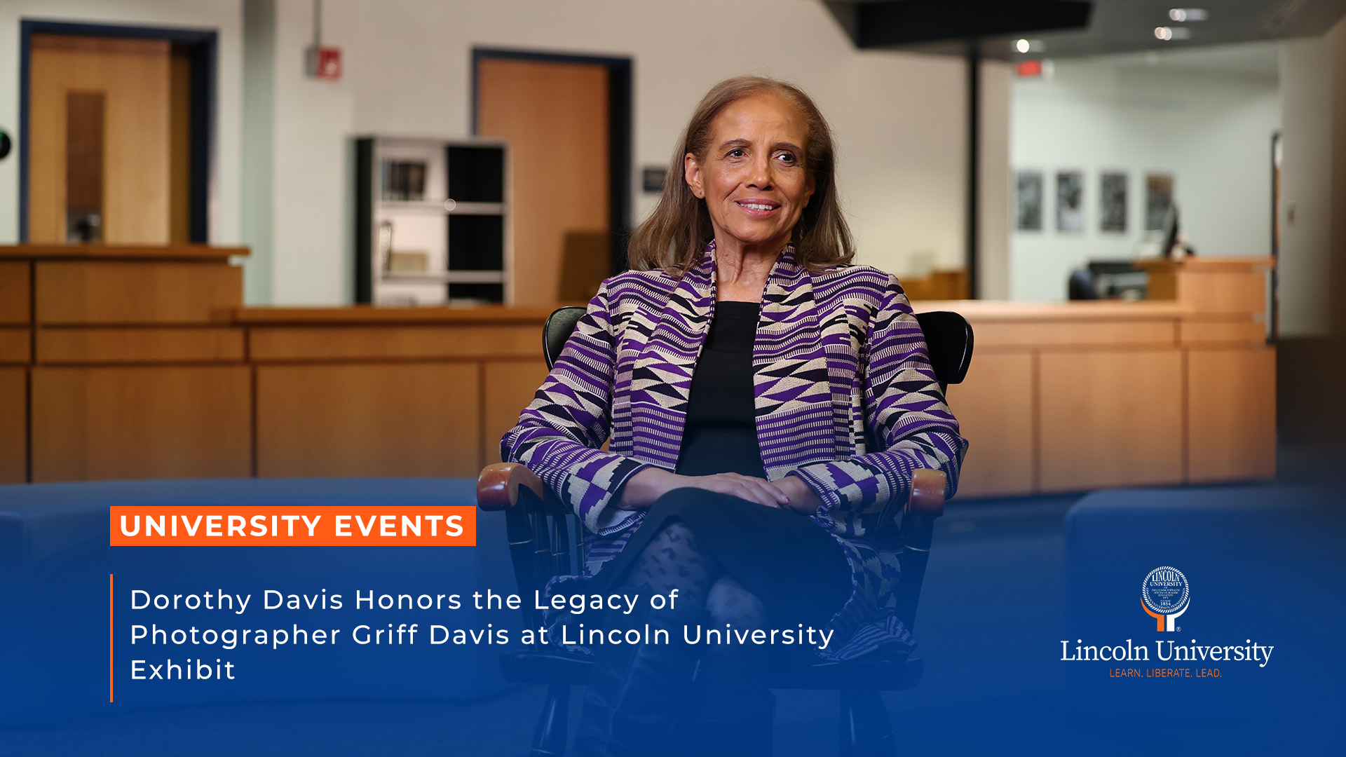 Dorothy Davis Honors the Legacy of Photographer Griff Davis at Lincoln University Exhibit