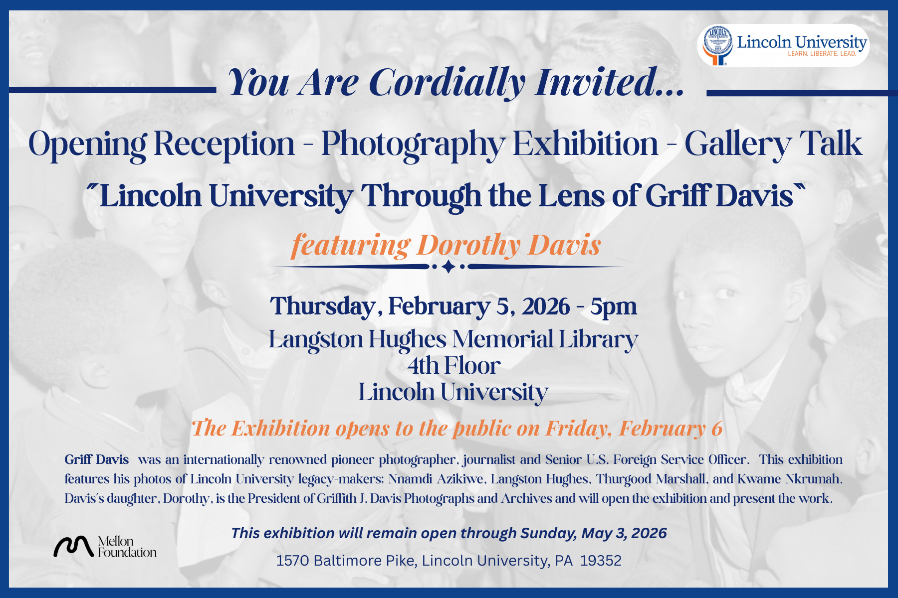 Lincoln University Through the Lens of Griff Davis