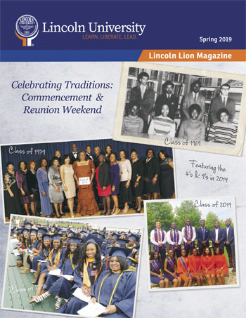 Lincoln Lion Magazine Spring 2019 cover