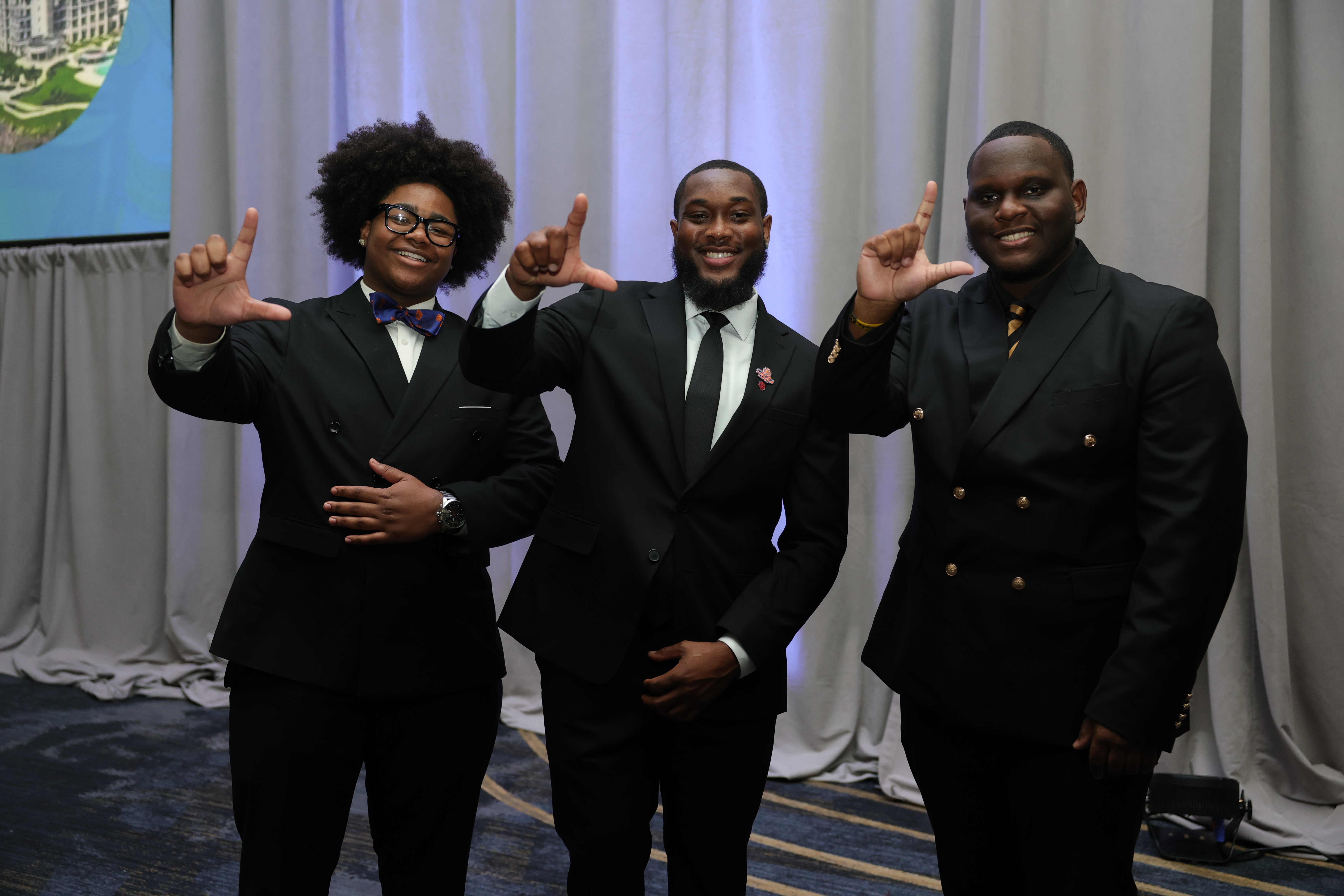 Three Lincoln Students
