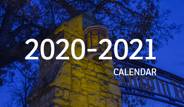 2020-2021 Calendar