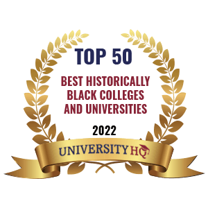 Best HBCU Top 50 badge 2022