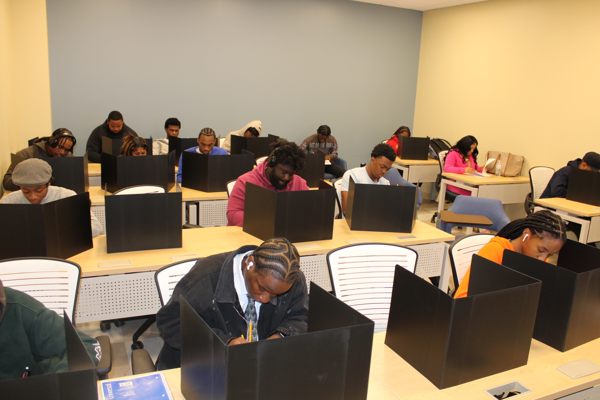 students in class