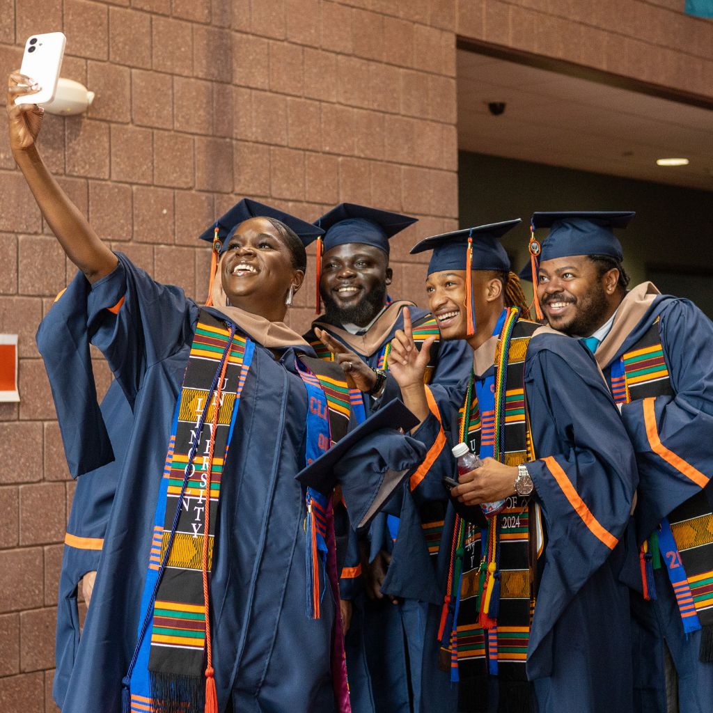 group of graduating students