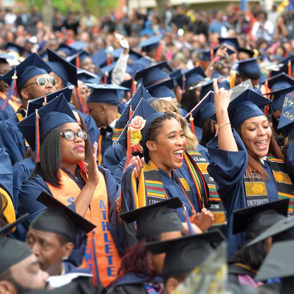 Students at Graduation