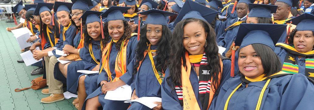 Group of students at graduation