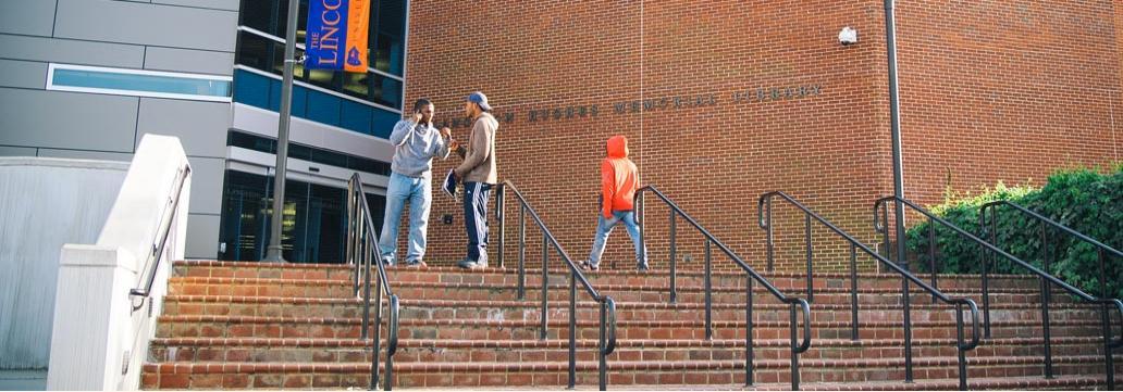 langston hughes memorial library entrance