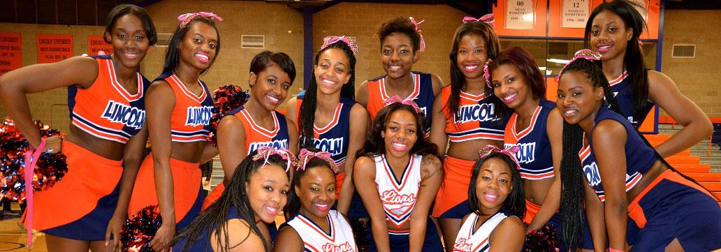 Lincoln University Cheerleading Team