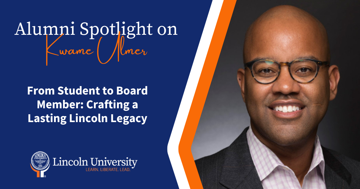 Alumni Spotlight Kwame Ulmer