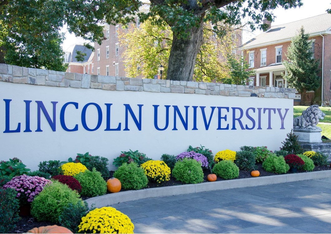 Lincoln University Sign