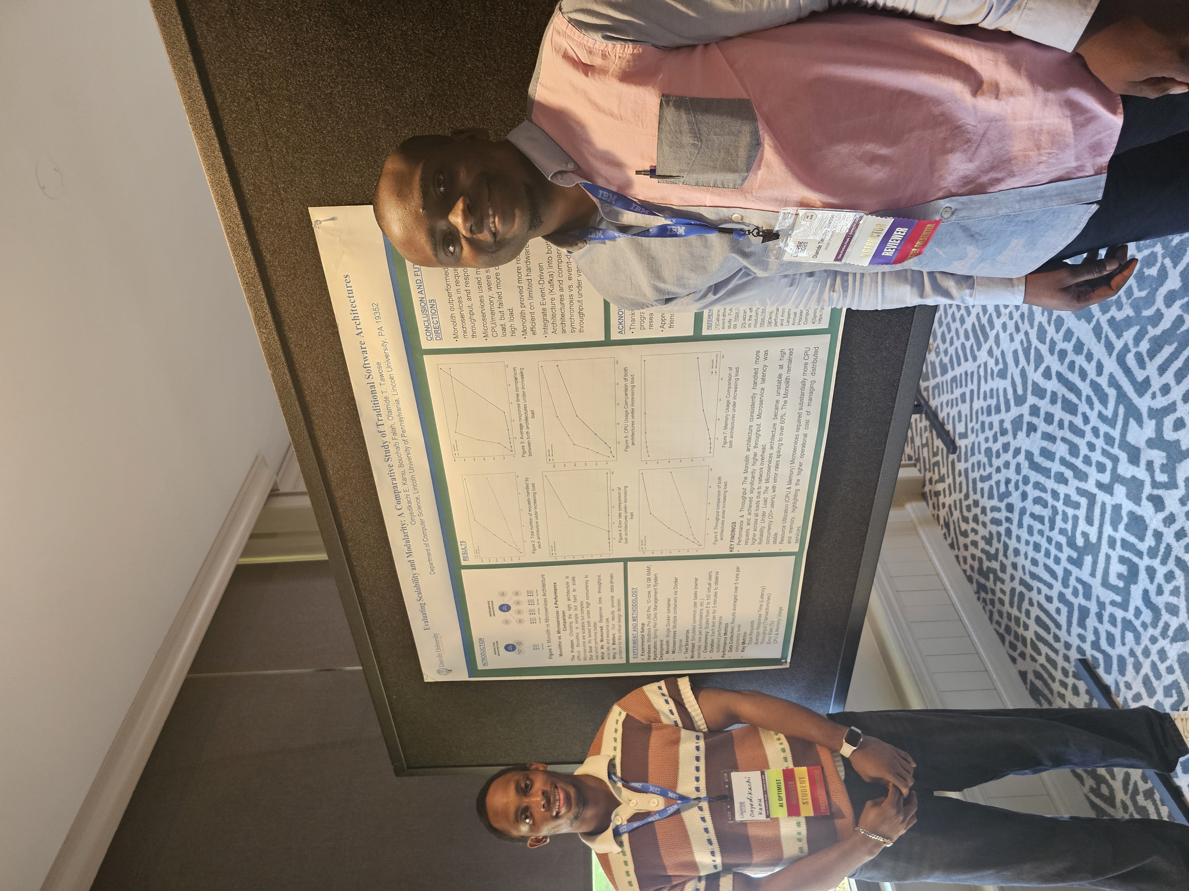 Student and professor pictured 